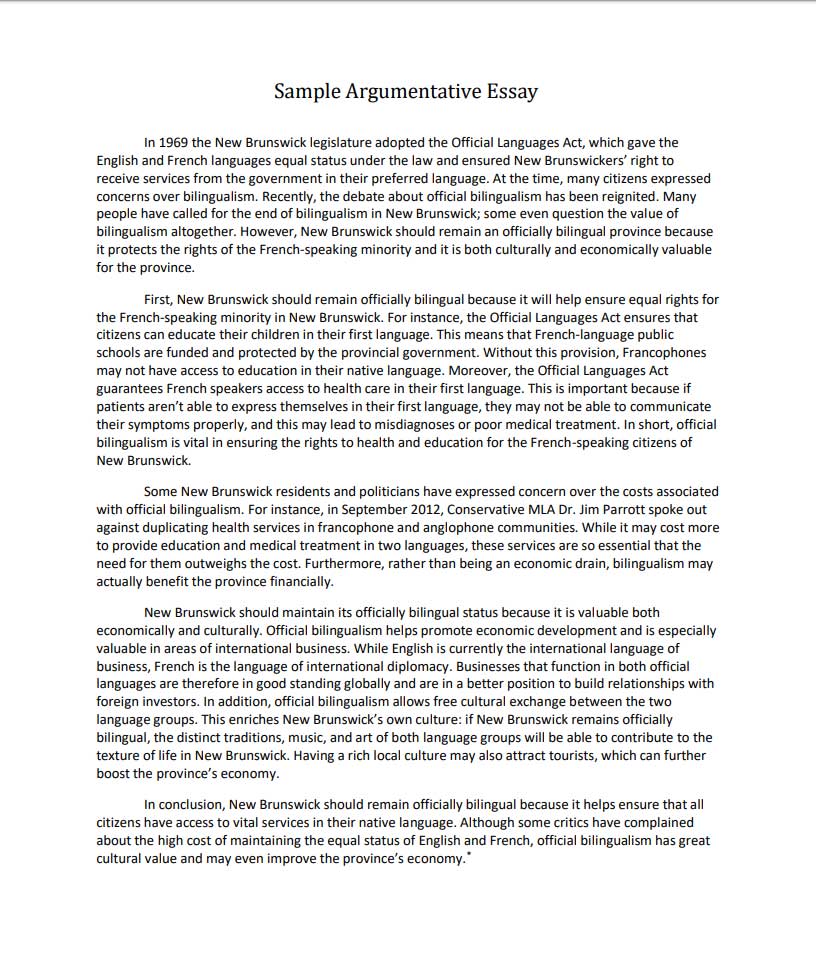 ending Argumentative essay writing pdf /