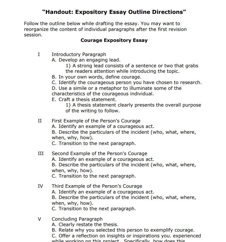 how to write an expository essay well