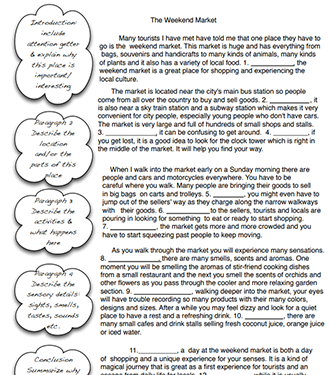 write a descriptive essay on a market scene write a descriptive essay on a market scene