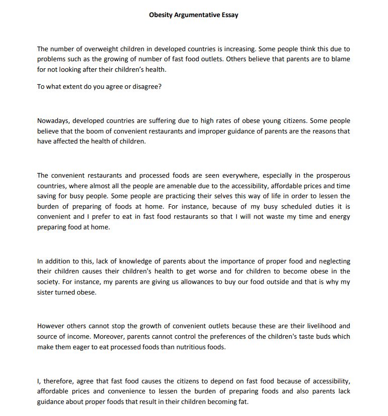 Essay on Obesity : Causes, Effects, Prevention & Solution essay on obesity