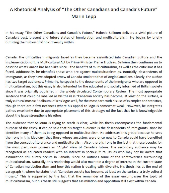 rhetorical analysis essay examples to write better essays rhetorical essay examples