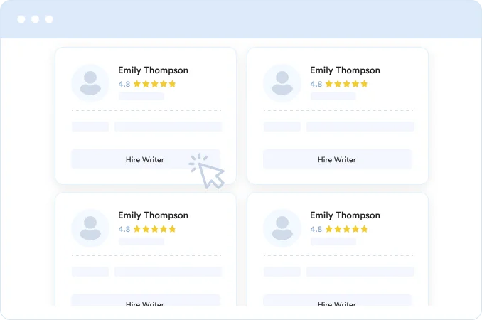 Hire Your Writer